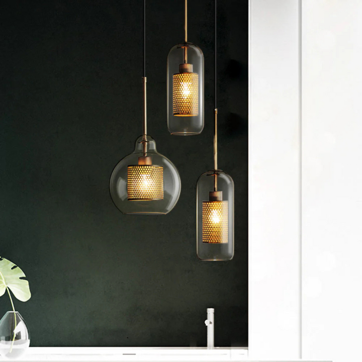 BowLift | Design Pendant Lamp Dining Table Made of Glass