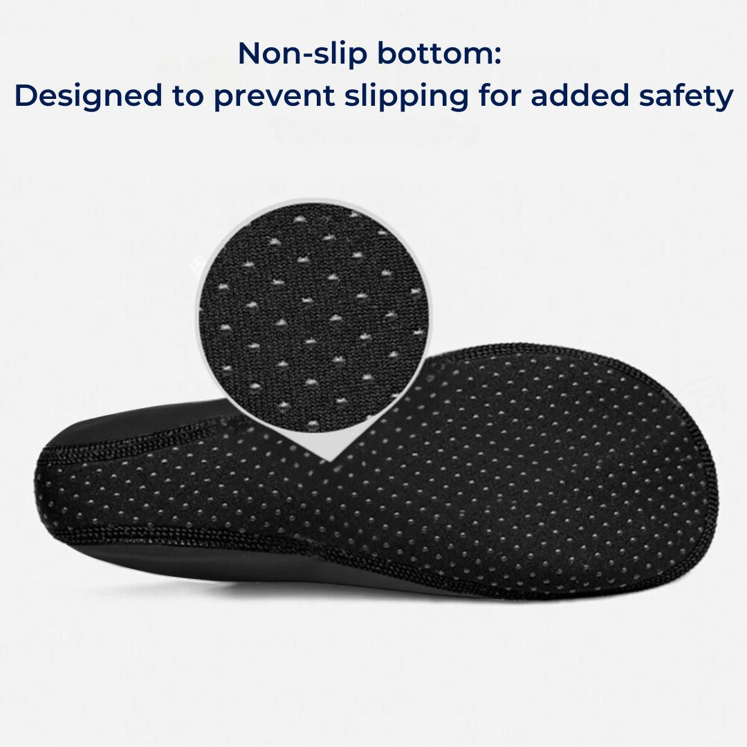 AquaGuard Water-Resistant Swimming Shoes | Lightweight Non-Slip Foot Protection - Beaches - Pools - Water Sports Bowlift