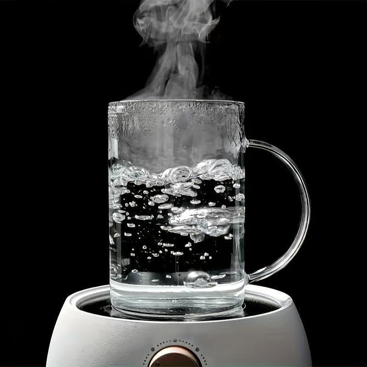 BowLift | Large Glass Cup withLid & Straw