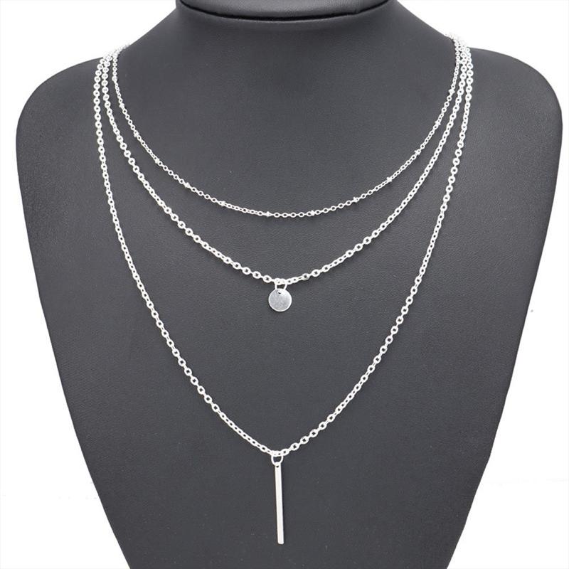 BowLift | Multilayer Pendant Long Chain Necklace