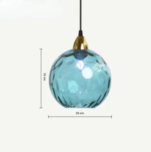 Glass Sphere Pendant Lamp - LumiSphere | Bowlift
