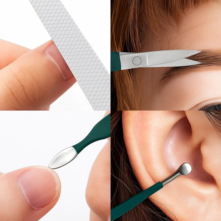Precise Nail Trimming – Durable Stainless Steel – Compact Design – Ideal for Travel, Home & Everyday Grooming Bowlift