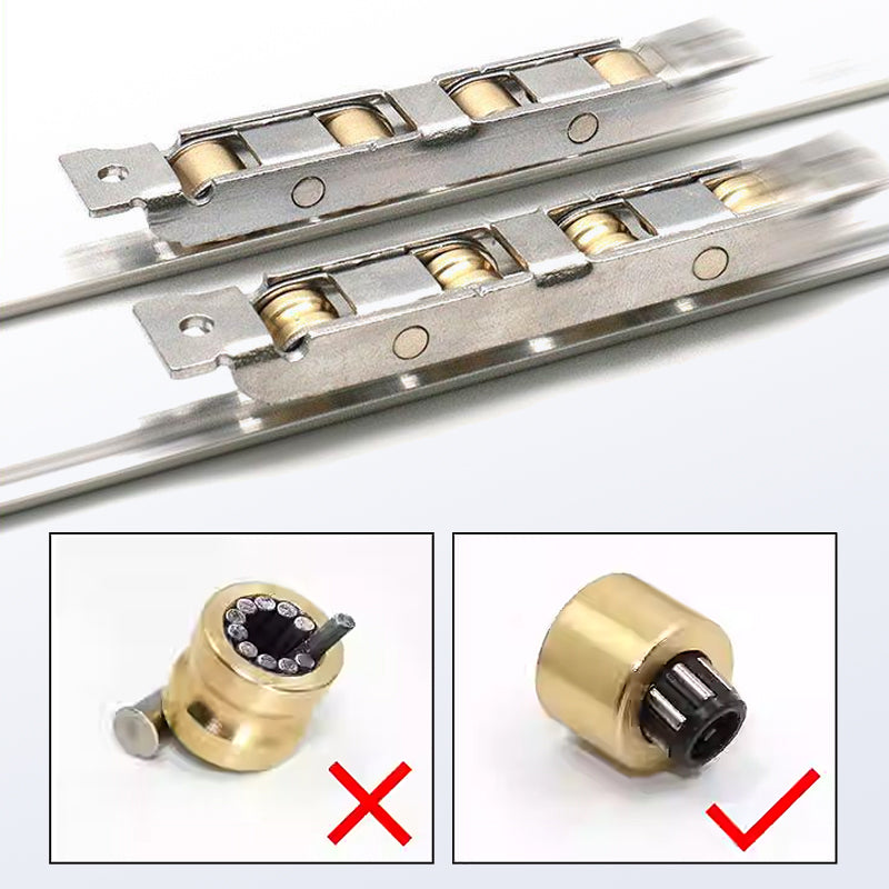 BowLift | Stainless Steel and Copper Pulley (2 pcs)