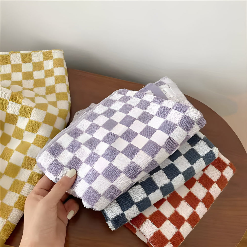 BowLift | Retro Checkmate Cotton Towel