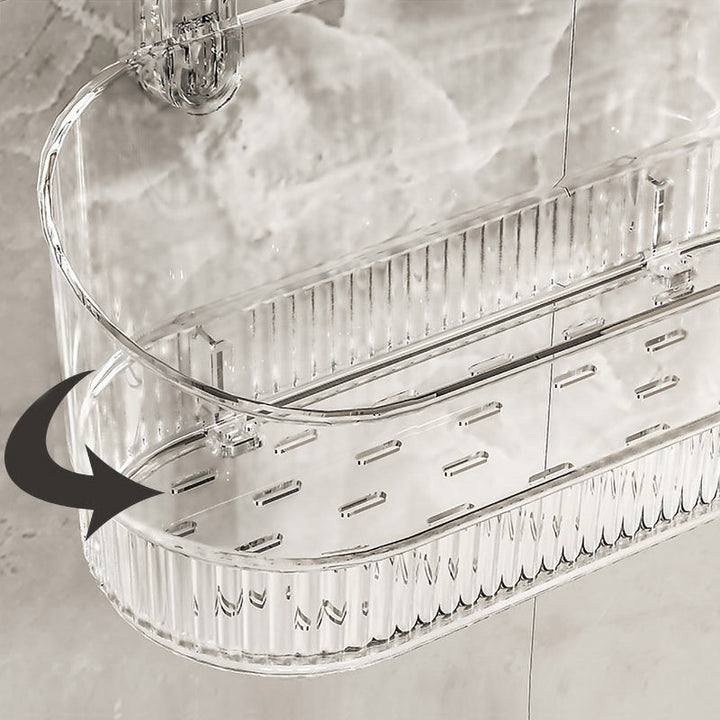 BowLift | No-Drill Bathroom Suction Cup Storage Box