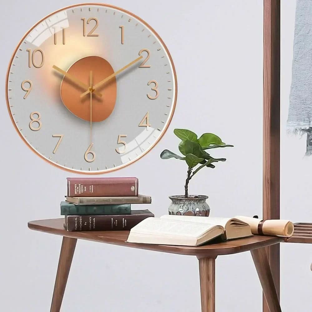 BowLift | Minimalist Digital Wall Clock – Silent & Clear Display