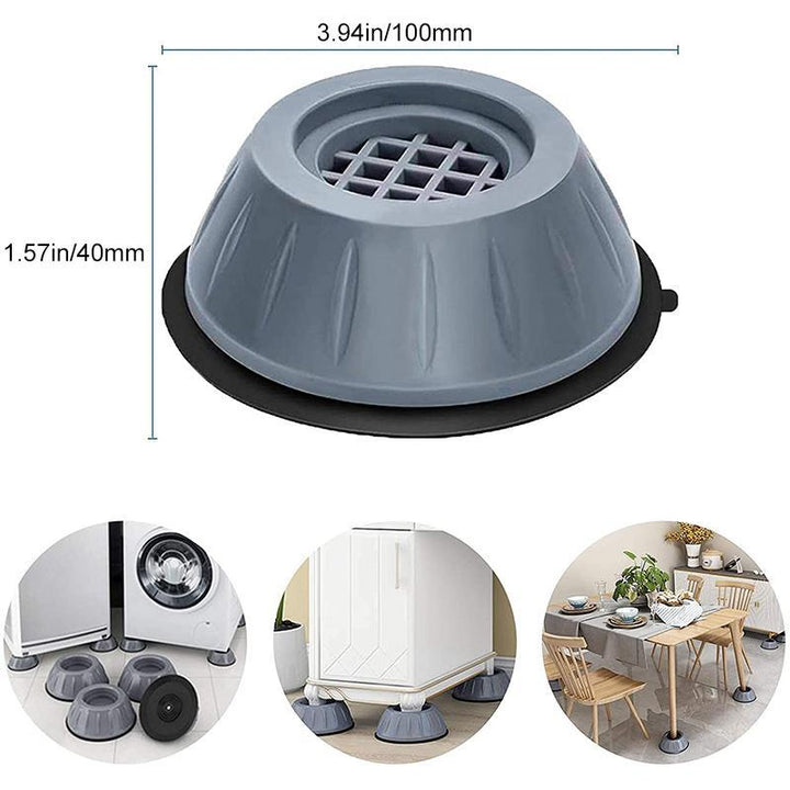 4pcs Anti Vibration Washing Machine Support | Bowlift