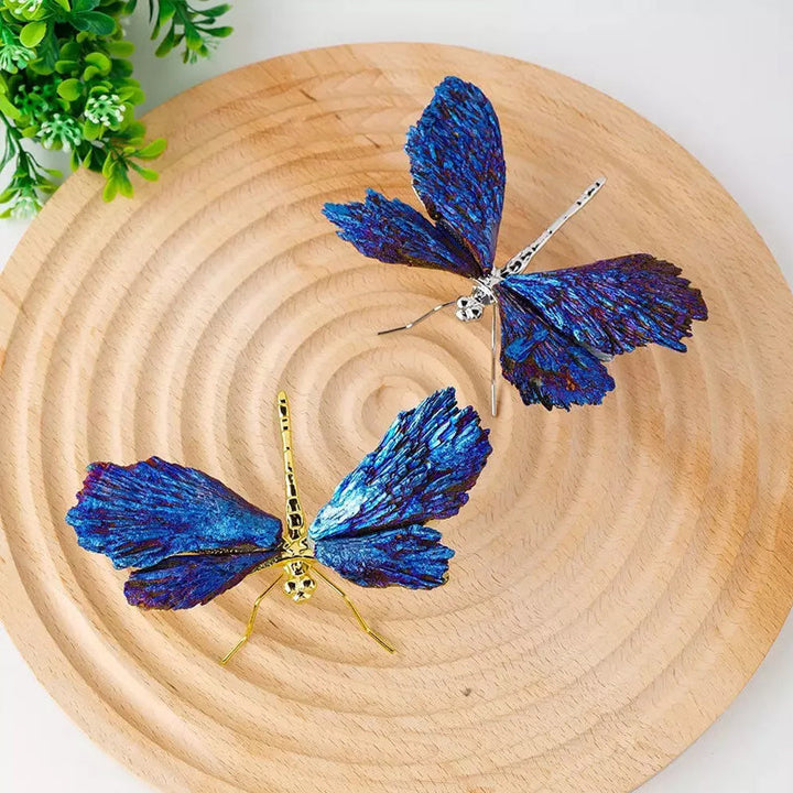 AURA TOURMALINE KYANITE DRAGONFLY | Bowlift