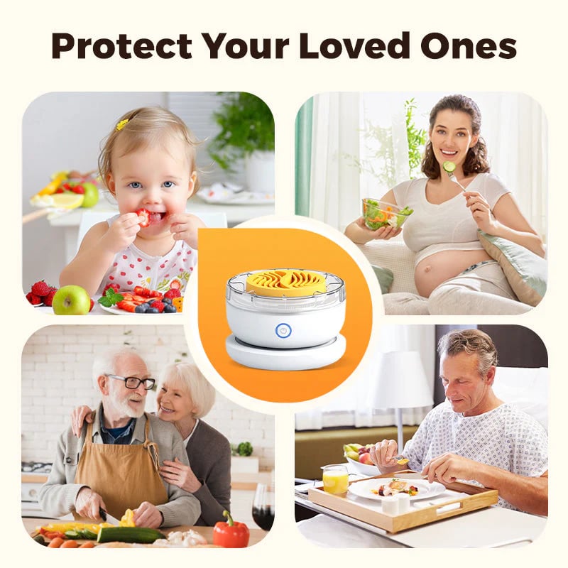 BowLift | Wireless Waterproof Portable Food Cleaner & Purifier