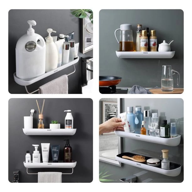BowLift | Best Gift - No-Drill Bathroom Storage Shelf