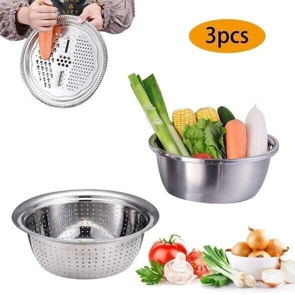 BowLift | Multifunctional colander in stainless steel