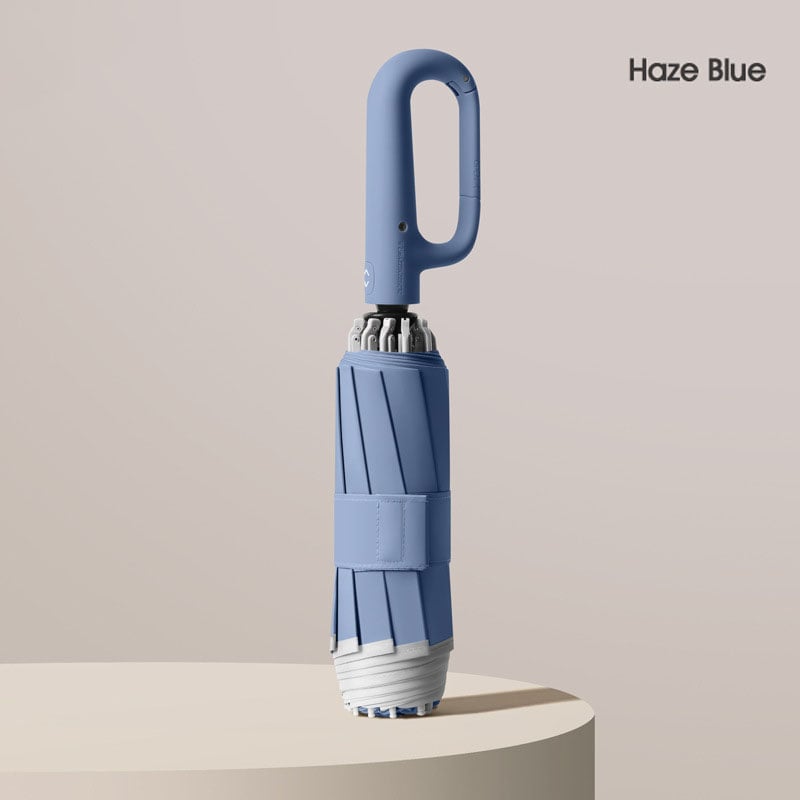 BowLift | Ring buckle umbrella, Reflective Safety Strip, Sturdy Windproof, Travel Portable