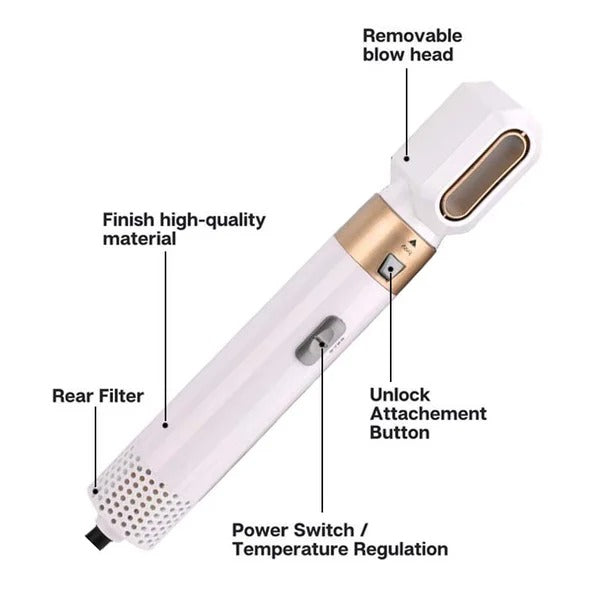 BowLift | FusionStyler Versatile, Efficient, All-in-One Hairstyler