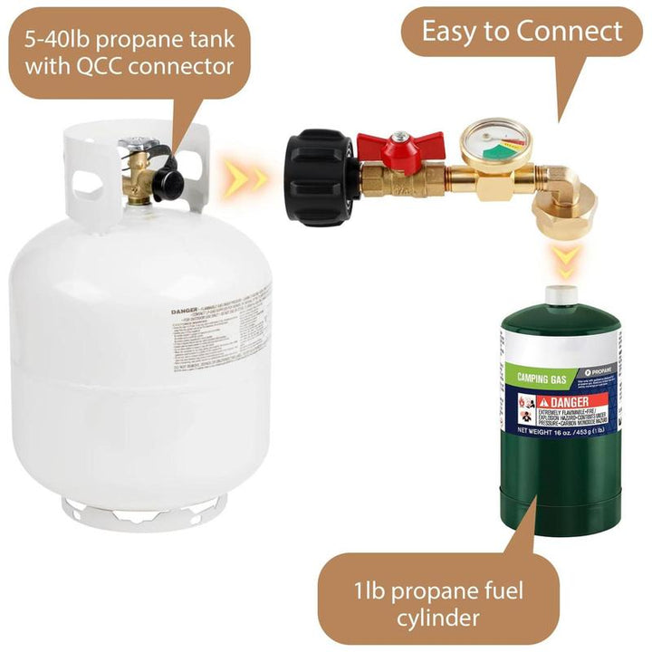 BowLift | Propane Refill Adapter with Valve