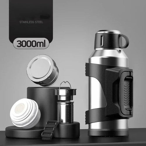 BowLift | Stainless Steel Heavy Duty Travel Hiking Thermos