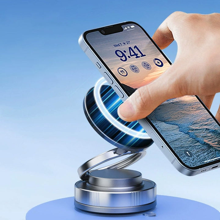 BowLift | 360° Adjustable Vacuum Magnetic Phone Holder