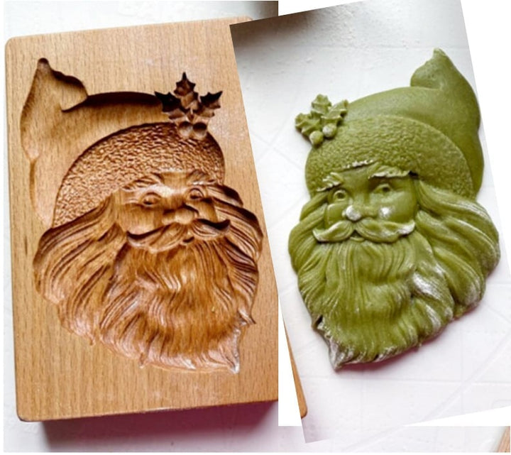 BowLift | Wooden Cookie Mold Set | Engraved Pastry Stamps | Gingerbread & Biscuit Press