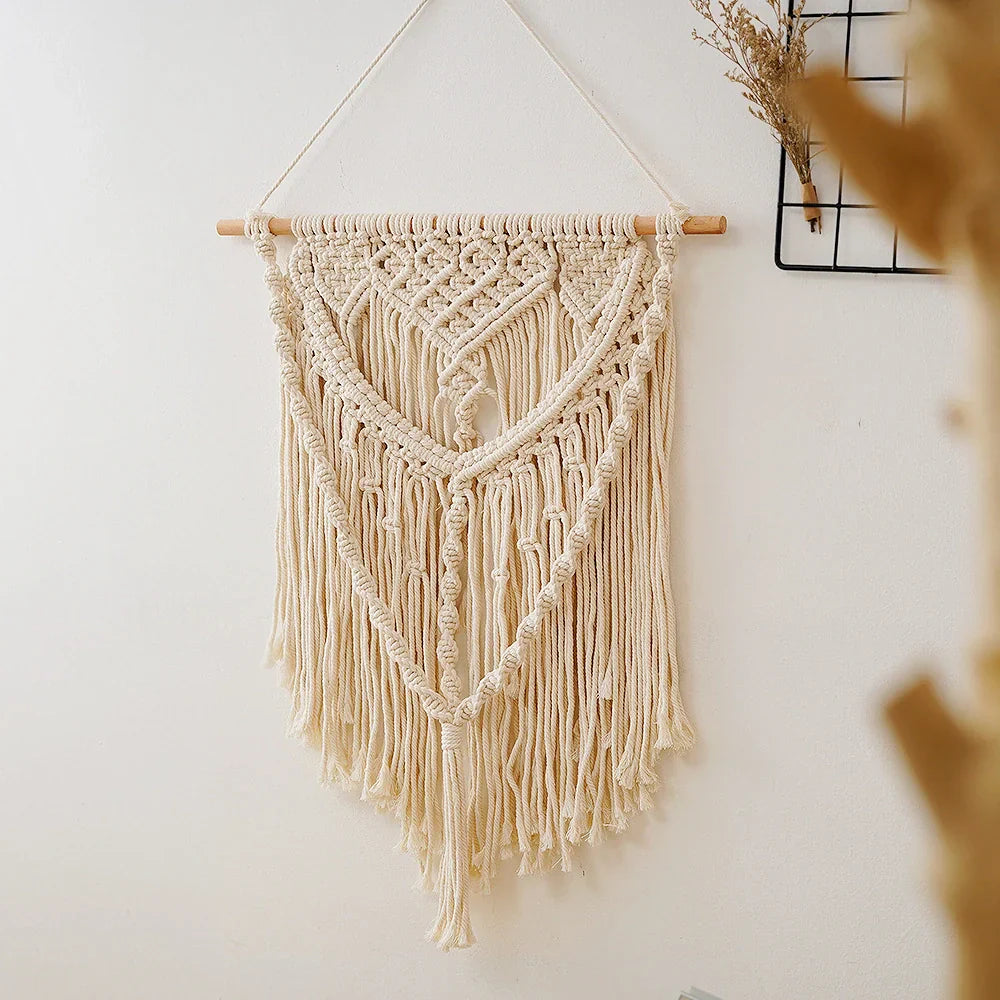 BowLift | Beige Tapestry for Modern Minimalist Decor