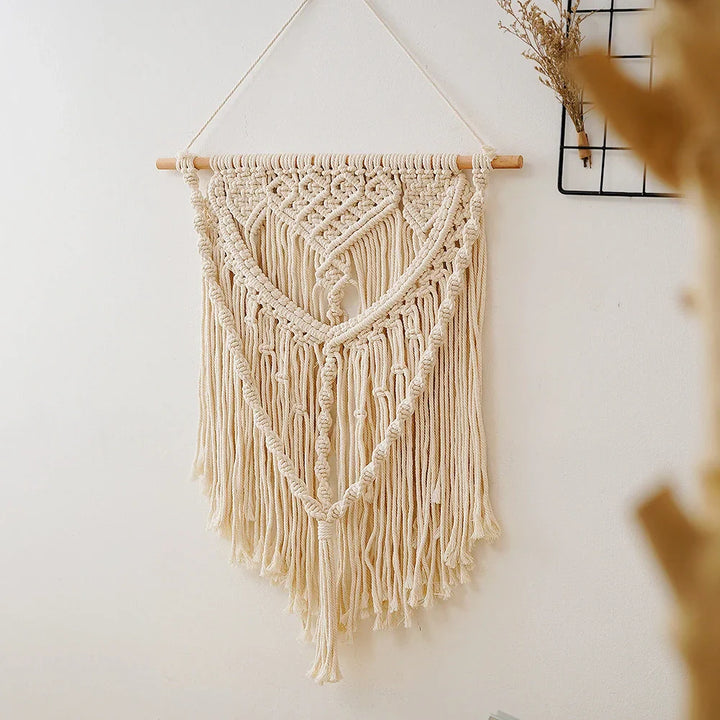 BowLift | Beige Tapestry for Modern Minimalist Decor