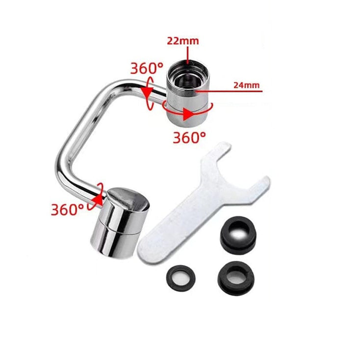 BowLift | FlexSplash - Premium 1080° rotatable faucet for precise water control