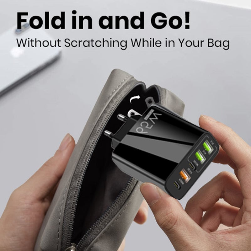 BowLift | Multi Port Adaptor 65W Fast Charger - US Standard