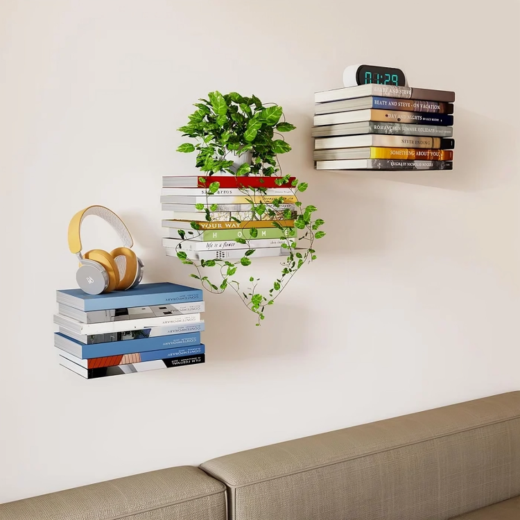 BowLift | StealthShelf — Give your books a magical levitation charm and transform any wall into a stylish stage!