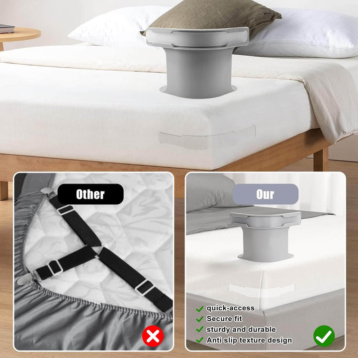 BowLift | BeddingFixer — For endless nights without slipping and crease stress