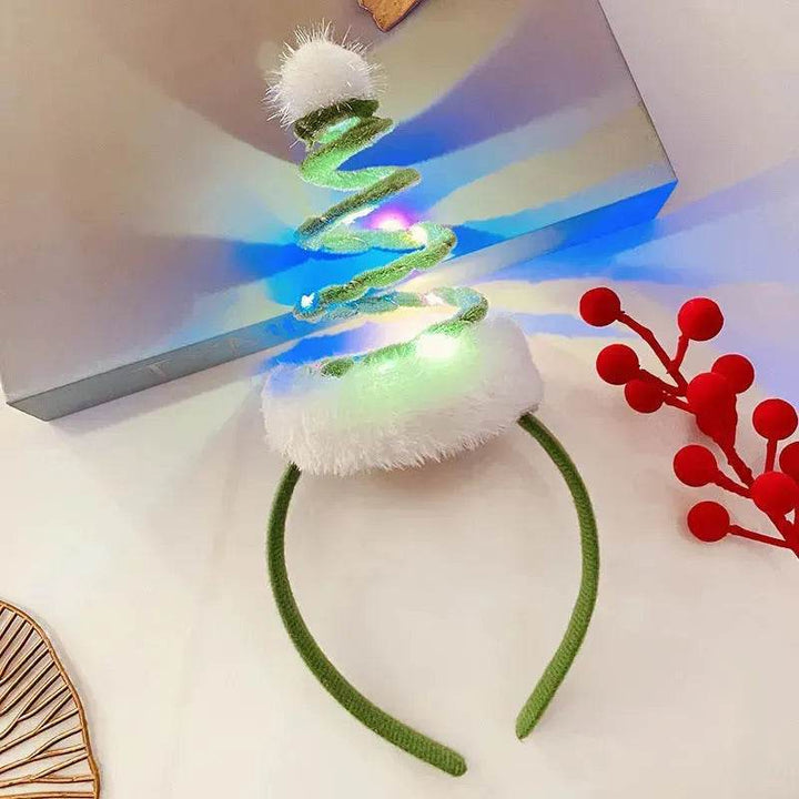 BowLift | Christmas With Light Headband Snowflake Women's