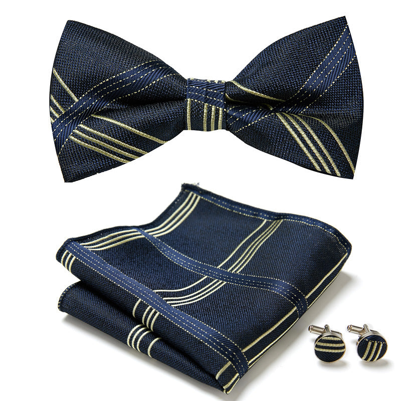 Three-piece set with stylish bow ties Bowlift
