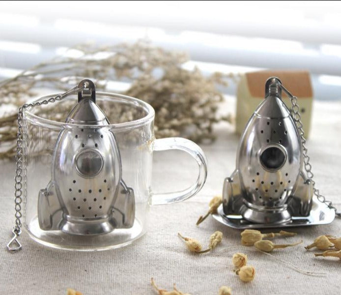BowLift | Stainless Steel Rocket Tea Filter Infuser