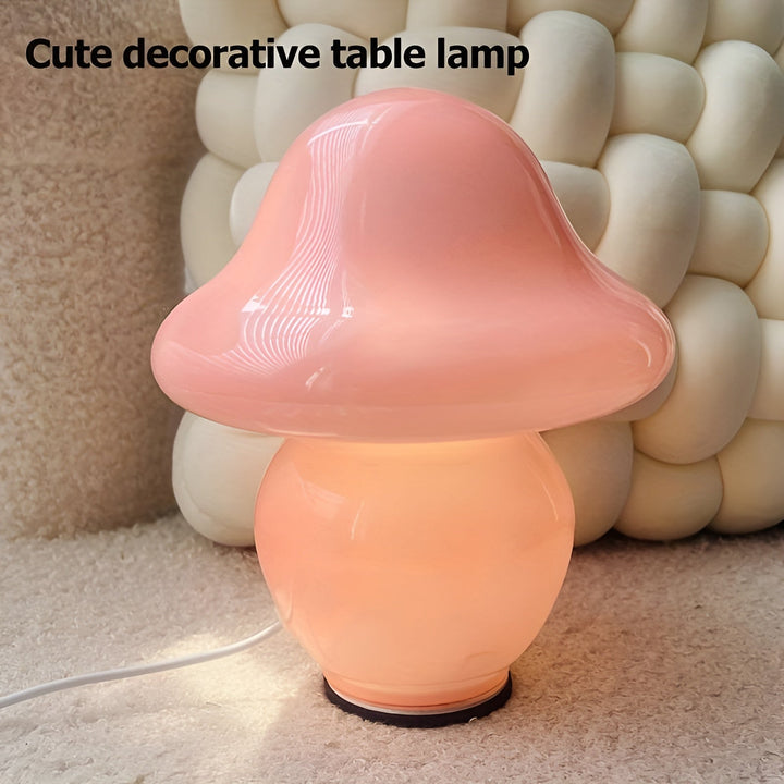 BowLift | MushroomDream Lamp – Enchanting Glass Lighting with Mushroom Pattern