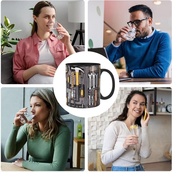 CraftMaster Precision Mug — Celebrate your maker power with every sip in robust style | Bowlift