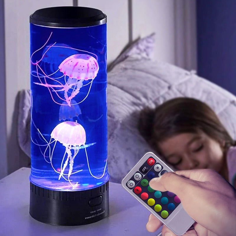BowLift | LED Jellyfish Lamp with Soft Glow – Aquatic Decor for Home, Office, and Relaxation Spaces