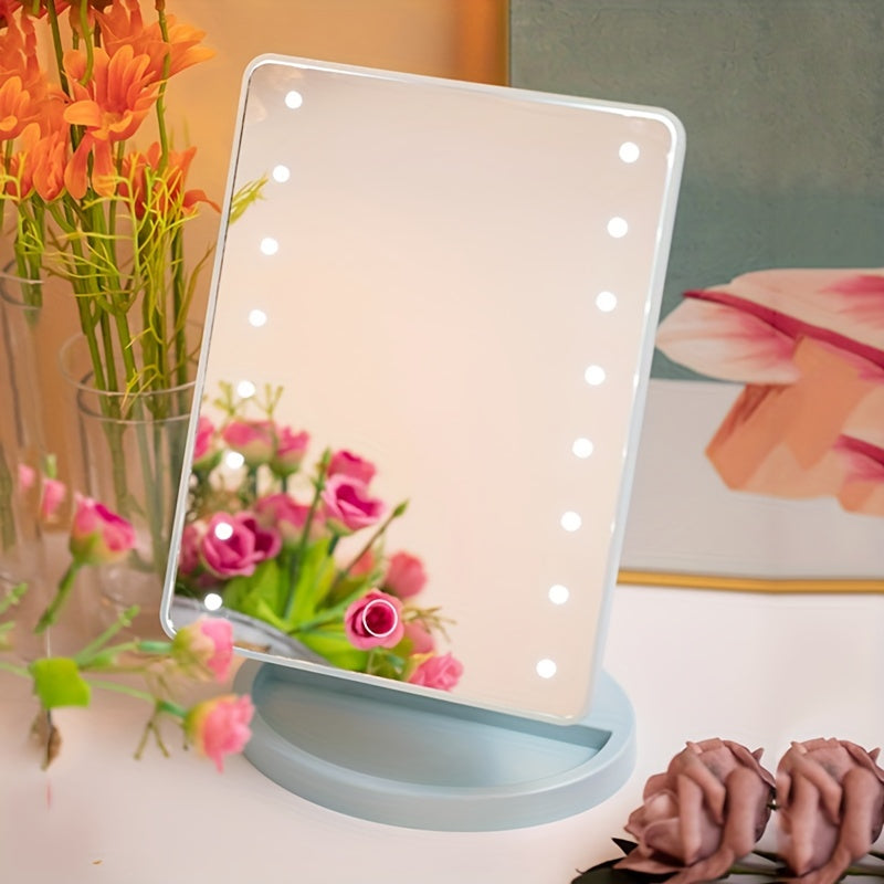 GlowPerfect - Portable Makeup Mirror with 16 LEDs Bowlift
