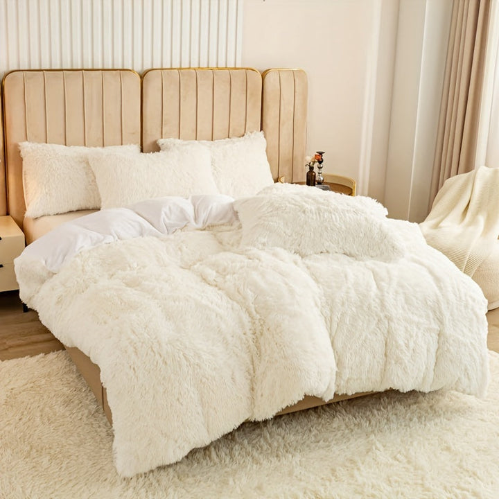 BowLift | Ultra Soft Plush Duvet Cover Set with Zipper - Luxury & Comfort