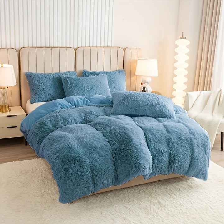 BowLift | Ultra Soft Plush Duvet Cover Set with Zipper - Luxury & Comfort