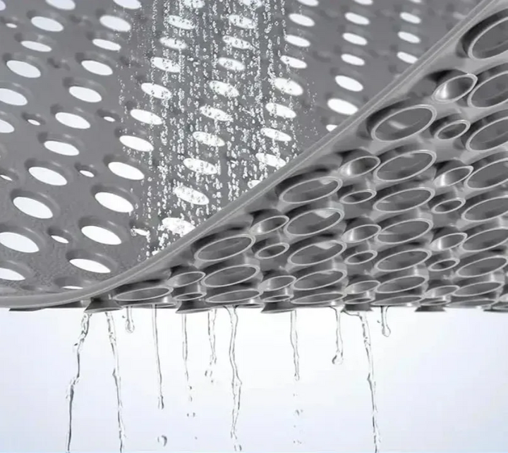 HydroSafe Square Non-Slip Shower Mat Bowlift