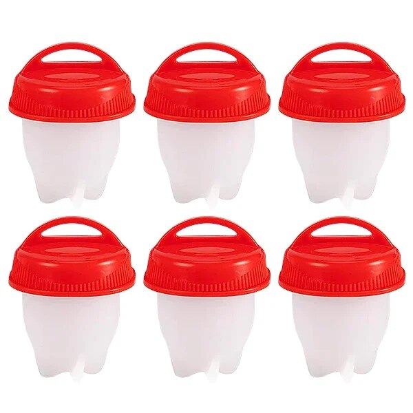 BowLift | YolkCraft Egg Molder Cooking Pods | Easy Hard-Boiled & Poached Egg Maker | Dishwasher Safe