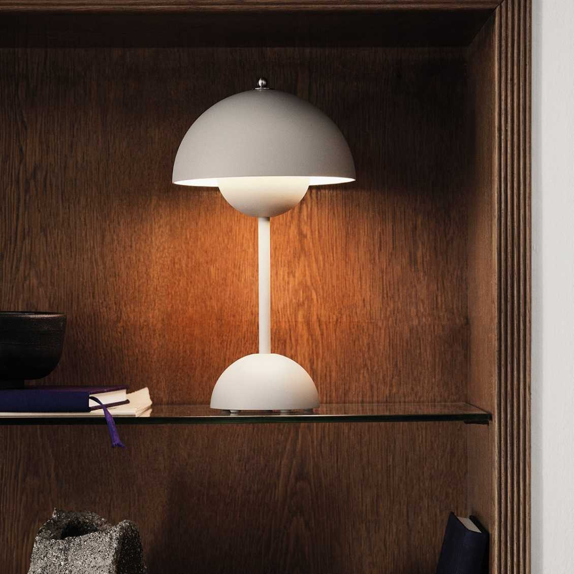 LunarGlow Table Lamp - Dimmable LED Lighting for Any Interior Bowlift