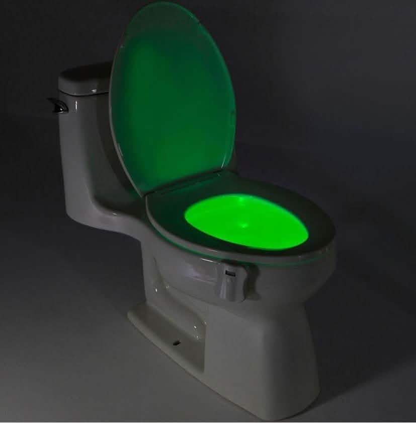 BowLift | 8-Color LED Sensor Motion Activated Bathroom Toilet Light