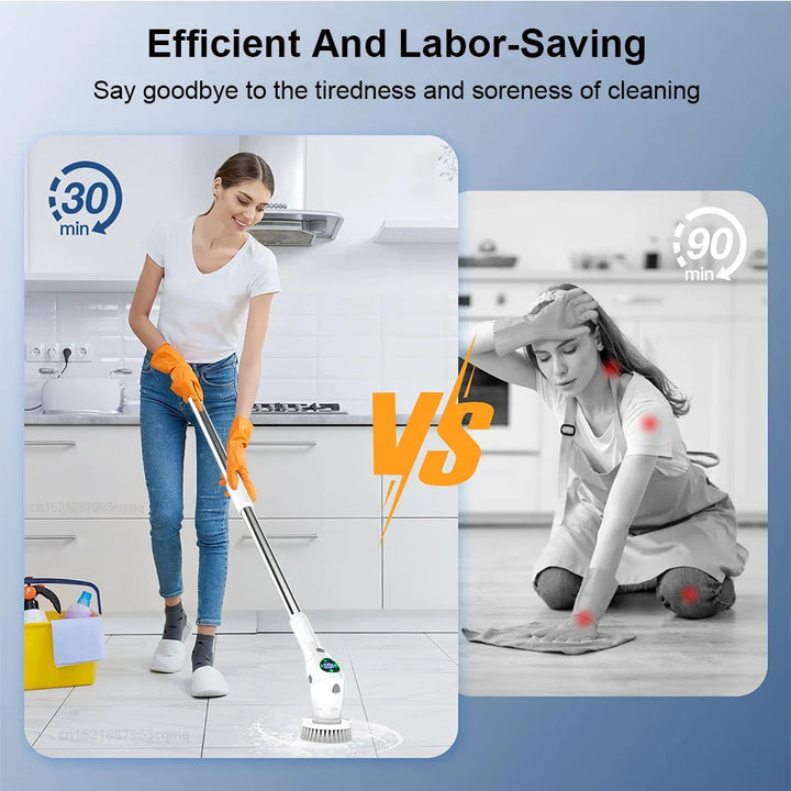 BowLift | 8-in-1 Electric Cleaning Brush – Liora – (1+1 FREE)