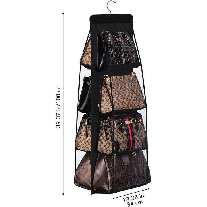 BowLift | 8-Pocket Hanging Handbag Organizer Handbag Storage Hammock