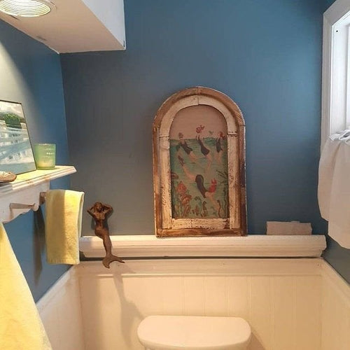 BowLift | Swimming Wall Art Bathroom Decor