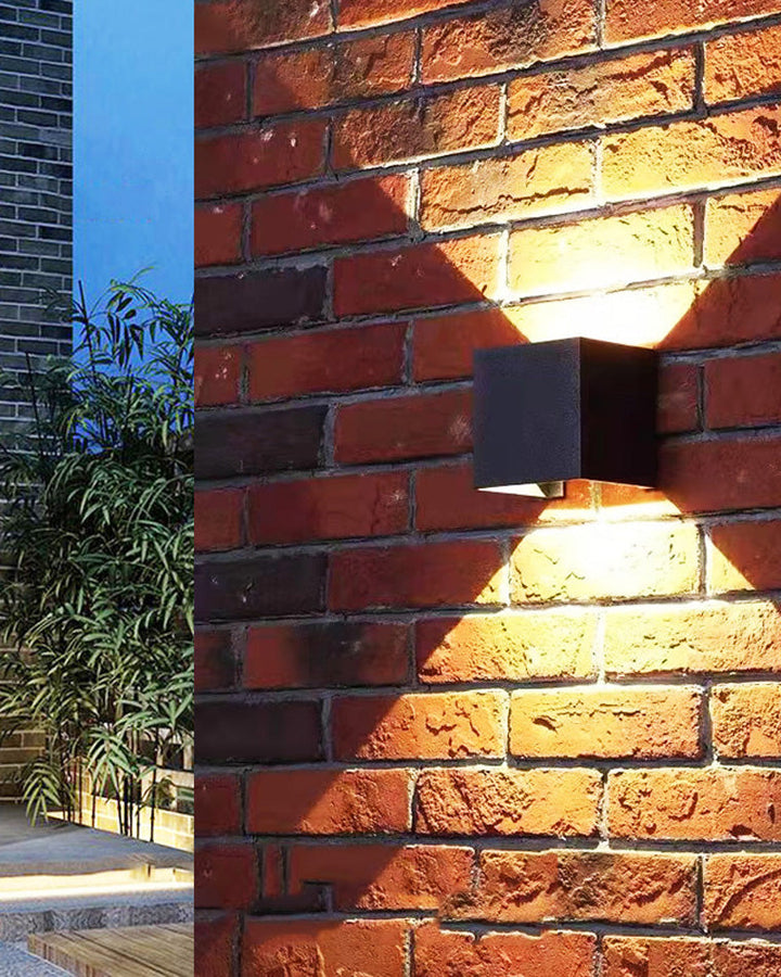 BowLift | LED Outdoor Up Down Wall Light | Waterproof Metal Fixture for Patio. Garden & Entryway Illumination
