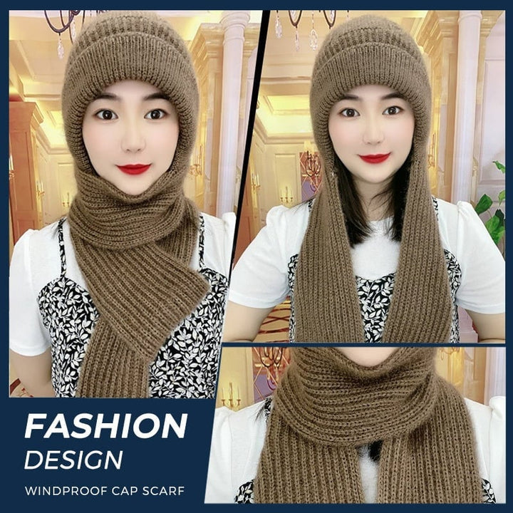 BowLift | Integrated Ear Protection Windproof Cap Scarf