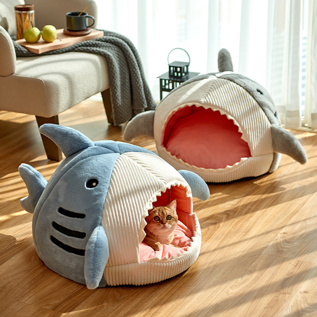 Portable Cat Cave with Warm Cushion - CozyCave | Bowlift