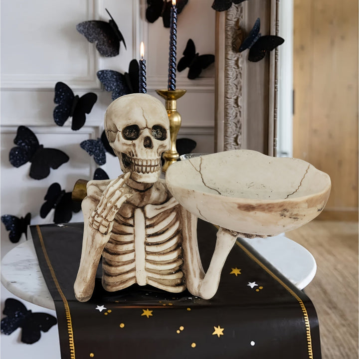 GhoulBowl Skull Bowl – Resin Halloween Candy Bowl and Gothic Decoration | Bowlift