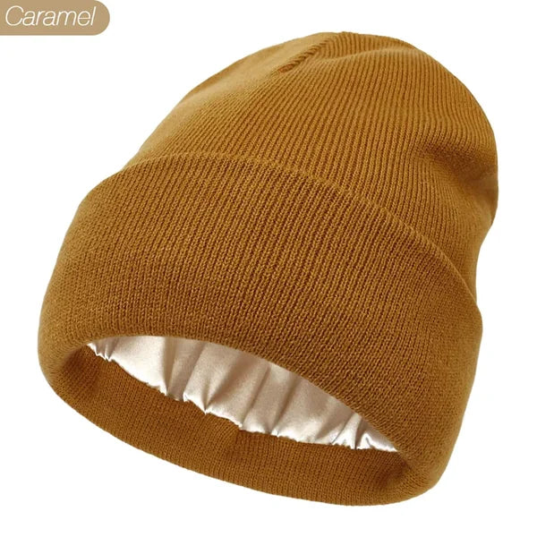 BowLift | Women’s Beanie Hat | Anti-Static & Anti-Frizz | Smooth Hair Protection | Cozy All-Day Comfort