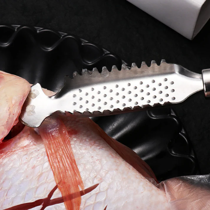 BowLift | Stainless Steel Fish Scales Remover
