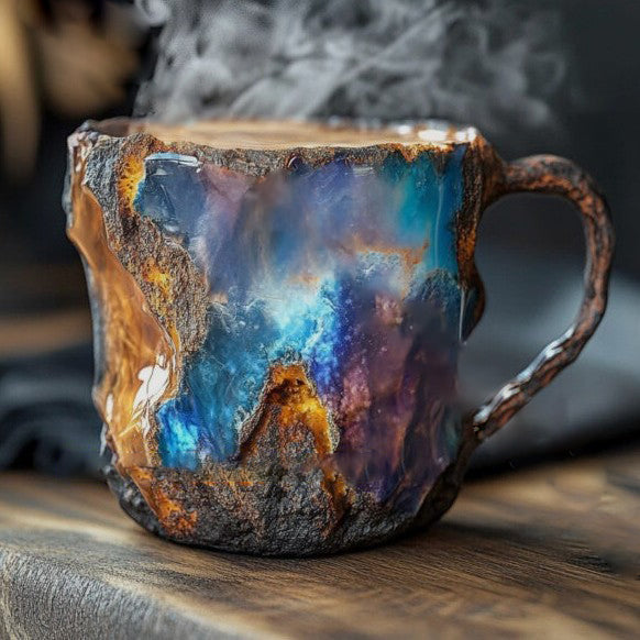 BowLift | Handmade Coffee Mugs made of Mineral Crystal, Insulated, Microwave Safe, 350-450 ml